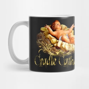 Christmas Jesus Nativity Manger Cradle Catholic Mug